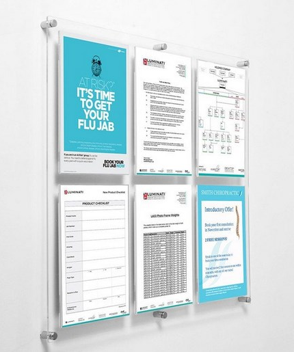 akrilik dinding  A4 di singaraja