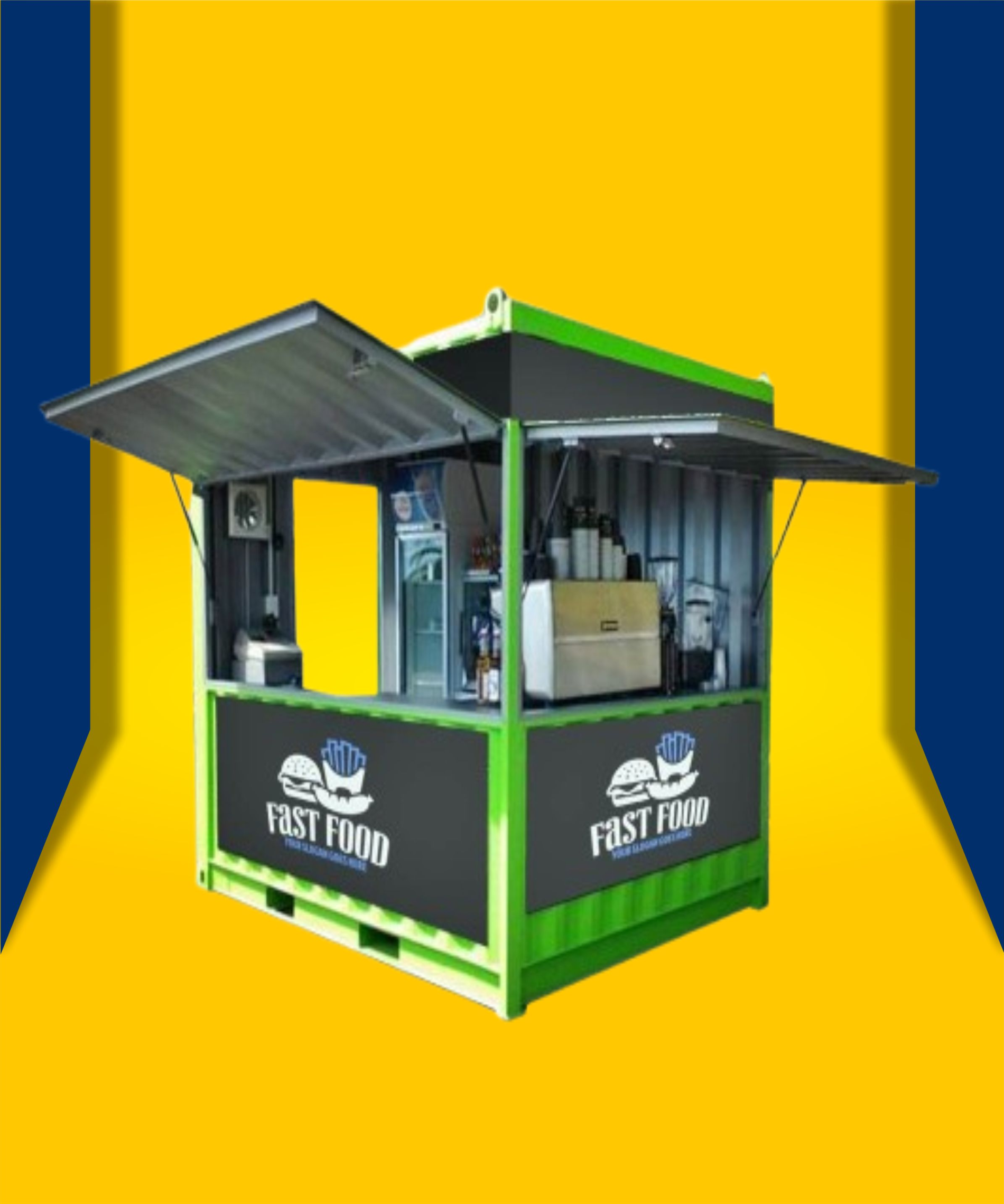 booth container bali