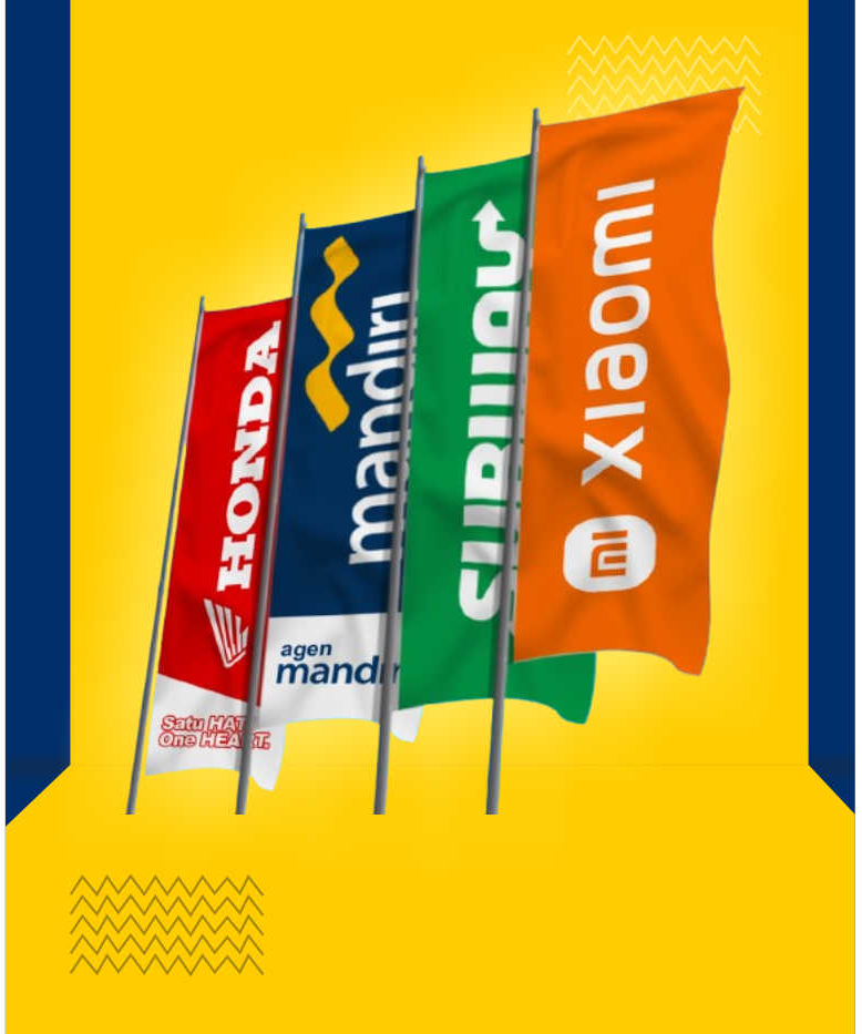 cetak umbul - umbul murah di bali